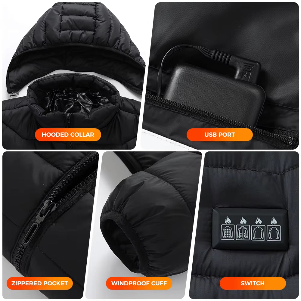 Hittzone9™ Verwarmde Winterjas